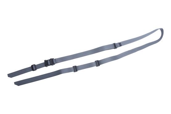Magpul MS1 Lite Sling in Gray features 1.25-inch nylon webbing.